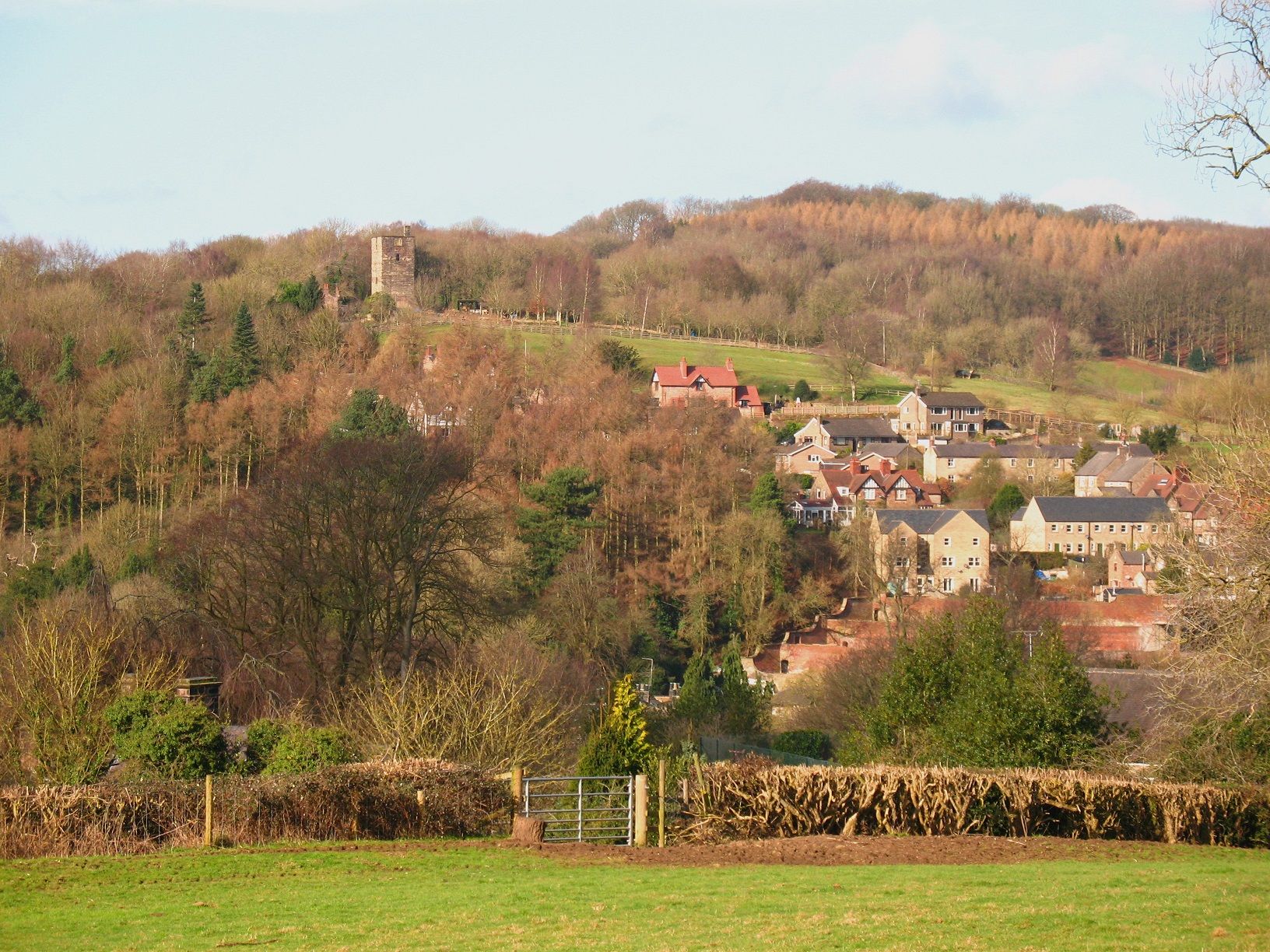 A view of Milford near Belper